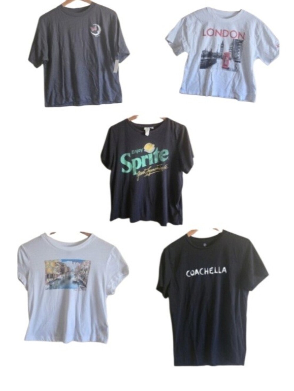 H&M Graphic Tees Lot Of 5